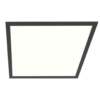Luminária de embutir  Painel LED Quad EB